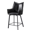 Полубарный стул Soho черный