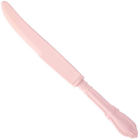 Нож «Винтаж» розового цвета, 10шт.