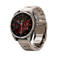 Умные часы Garmin Fenix 8, 47мм, Amoled Sapphire Titanium Graphite (010-02904-40)