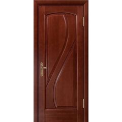 Купить Межкомнатная дверь шпон Версаль тёмный анегри глухая