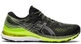 Элитные Беговые Кроссовки Asics Gel Kayano 28 Black-Green мужские