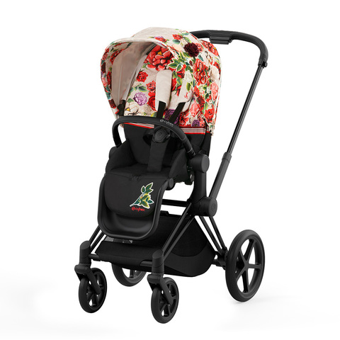 Прогулочная коляска Cybex Priam IV Spring Blossom Light