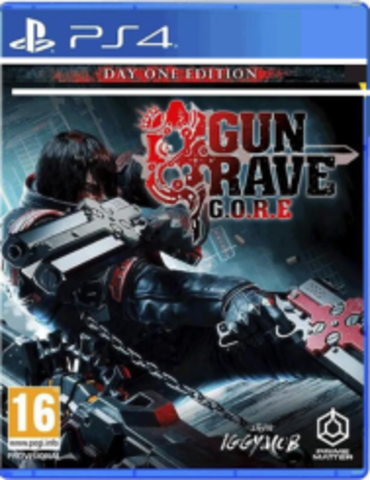 Gungrave G.O.R.E Day 1 Edition (диск для PS4, интерфейс и субтитры на русском языке)