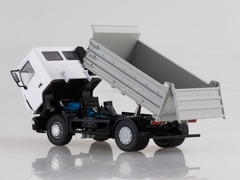 MAZ-5550 tipper restyling white-gray 1:43 AutoHistory