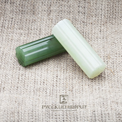 Вставка из буромского  нефрита. Колонна