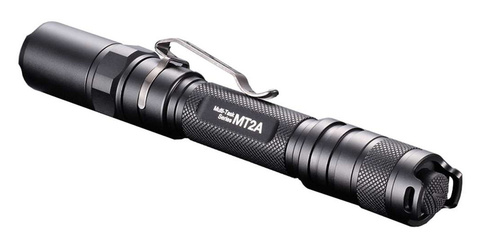 Фонарь ручной Nitecore MT2A черный лам.:светодиод. AAx2