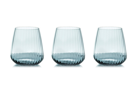 Набор стаканов для виски 6шт 450мл Le Stelle Opium дымчатый