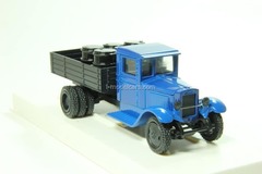 ZIS-5 three wheels on rim blue LOMO-AVM 1:43