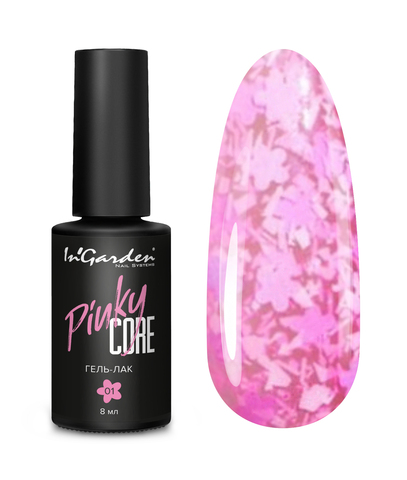 Гель-лак Pinkycore №001, 8 мл