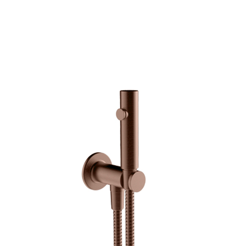 Gessi 58153#708 Gessi INCISO Гигиенический душ на 1/2", цвет: brushed copper pvd