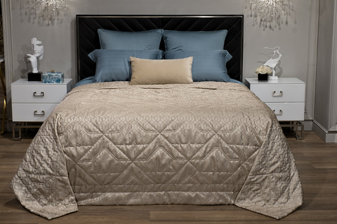 Покрывало 260x260 Garda Decor Канто со стежкой