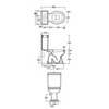 Комплект крепежей для унитаза, биде Simas F90cr/bi