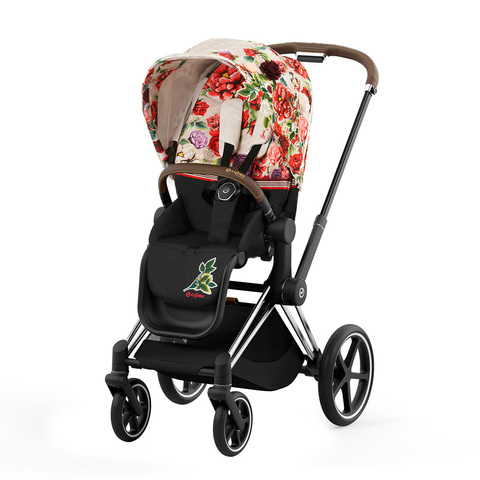 Прогулочная коляска Cybex Priam IV Spring Blossom Light