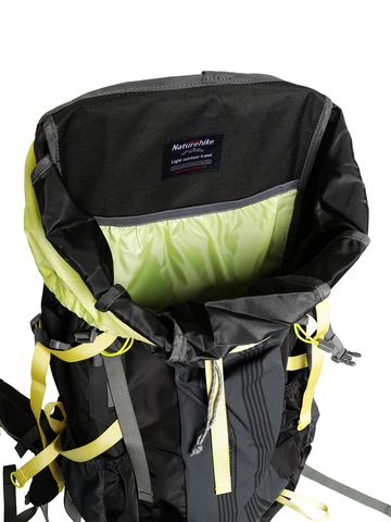 Картинка рюкзак туристический Naturehike nh16y065-q black - 15