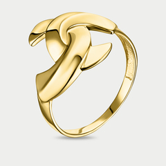 Женское кольцо из желтого золота 585 пробы без вставки (арт. 01-20000-2107)