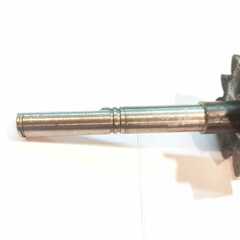 Шестерня привода барабана бетономешалки 12 зубов с валом