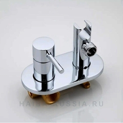 Смеситель с гигиеническим душем HAIBA HB5515 хром