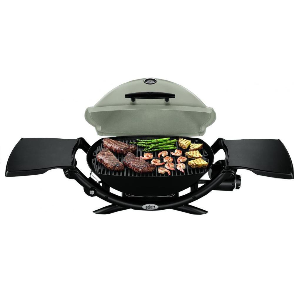 Гриль газовый Weber Q 1200 Black Line, черный