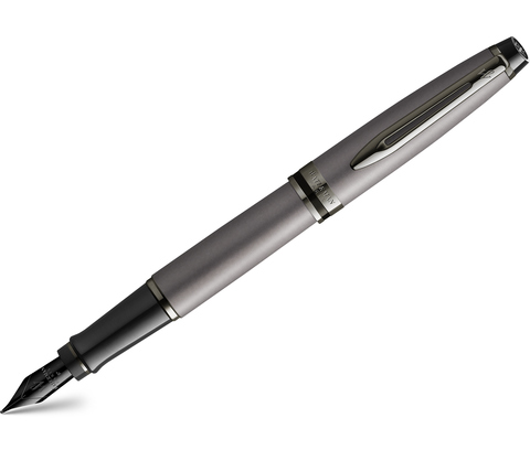 Ручка перьевая Waterman Expert Metallic, Silver RT, F (2119253)