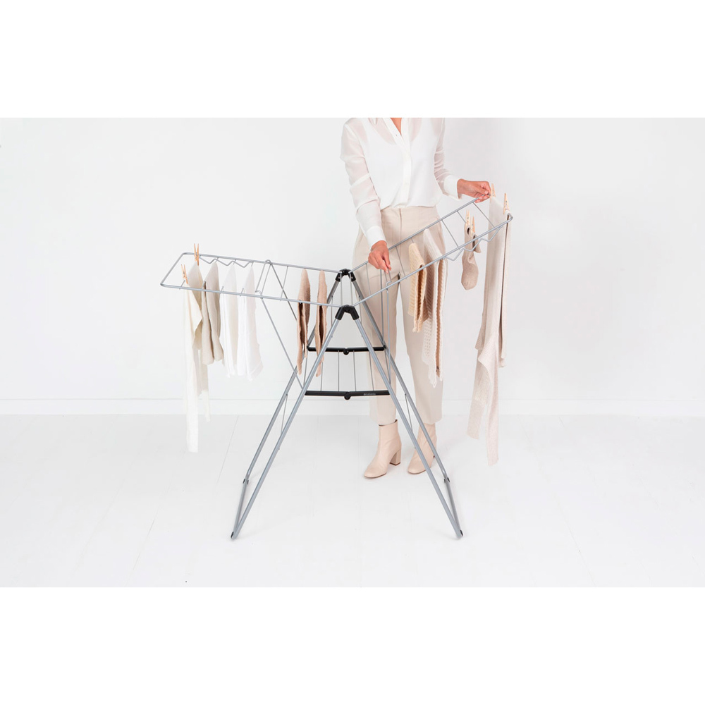 Сушилка напольная HangOn (20 м навески), Серый металлик, арт. 403422 - фото 8