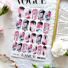 Пленки LAQUE NAIL WRAPS №35