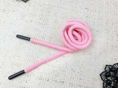 Шнур, ш. 5 мм, L 126 см, розовый