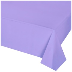 Скатерть п/э однотонная, Пастель Лаванда, 1,4*2,75 м