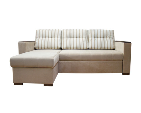 угловой диван-кровать Карелия-Люкс 2я2д без стола, подлокотники П3+П3
