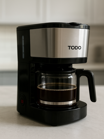Капельная кофеварка TODO со стеклянным графином