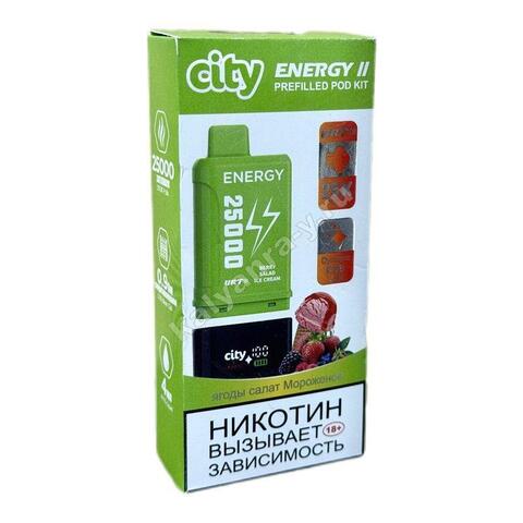 City Energy II POD Kit - Ягоды Салат Мороженое 25000 затяжек