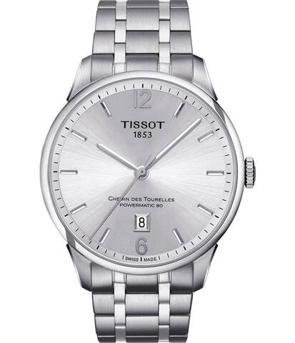 Наручныемеханические часы Tissot Chemin des Tourelles Powermatic 80 T099.407.11.037.00