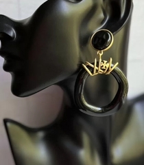 Серьги акцентные TORY BURCH с круглыми подвесками