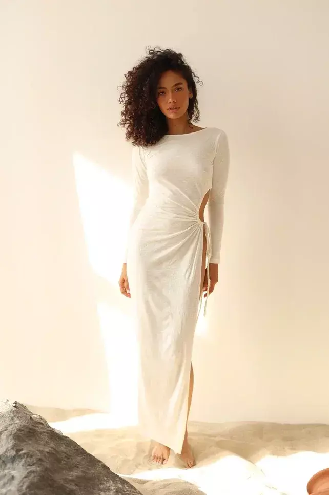 Платье Aya с разрезом на бедре