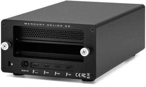 Внешнее шасси OWC Mercury Helios 5S Thunderbolt 5 (80Gb/s) PCIe Expansion Solution