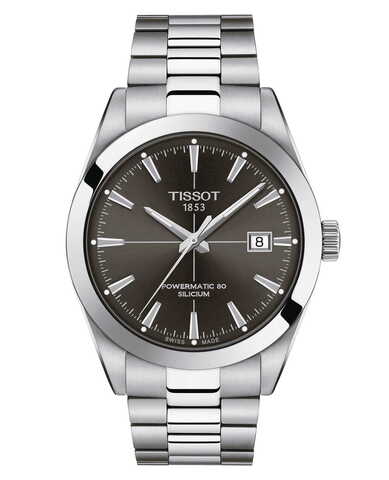 Наручные механические часы Tissot Gentleman Powermatic 80 Silicium T127.407.11.061.01