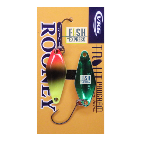 Блесна колеблющаяся на форель VKG ROONEY 2.8гр #016