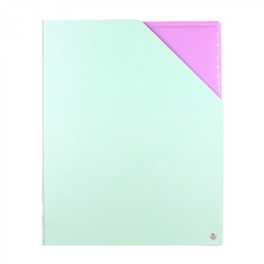 
          Папка архивная Alingarr, A4, 330*250 мм, пластик, 1500 мкм, на резинке с 4 файлами, бирюзовая