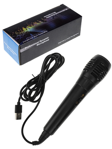 Проводной микрофон для караоке (USB)