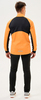 Костюм для лыж и зимнего бега Nordski Core Orange/Black мужской