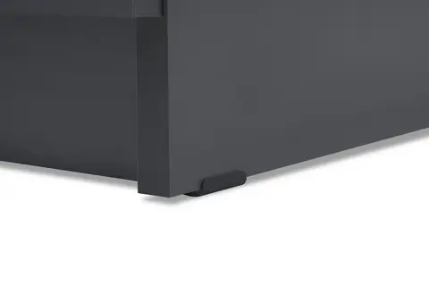 Шкаф 2-х створчатый ШК-03 Симпл графит