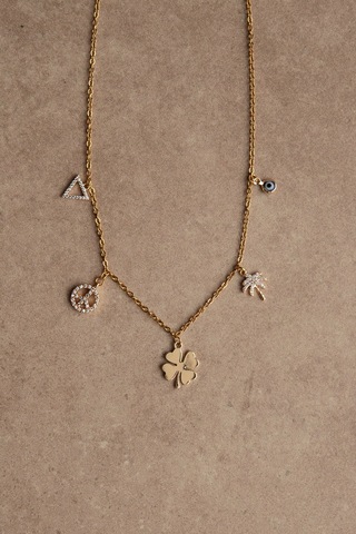 Чокер с амулетами