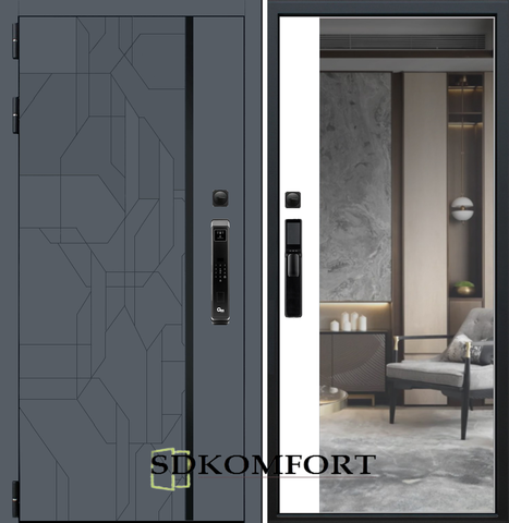 Белый матовый