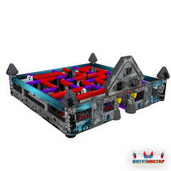 Надувной лабиринт страха «Апокалипсис Z», 12×12×3,3 м