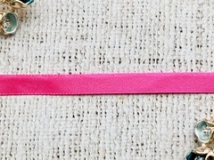 Лента атласная, ш. 1,2 см, фуксия