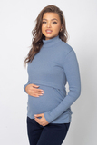 Водолазка для беременных и кормящих 16343 бордо