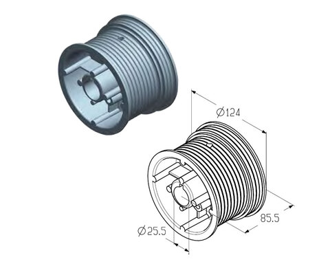 ALUTECH Барабан, CD012N