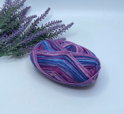 Stock Arcobaleno 300-500м/100 гр. 75% Меринос 25%Полиамид , Мультиколор, 40840