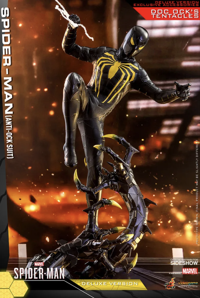 Hot Toys Spider Man AntiOck Suit Deluxe 1 6 34990