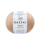 Пряжа Gazzal Baby Wool 834 персик