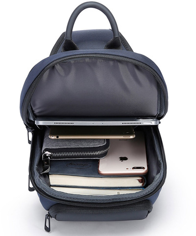 Картинка рюкзак однолямочный Bange BG-7566 Blue - 6